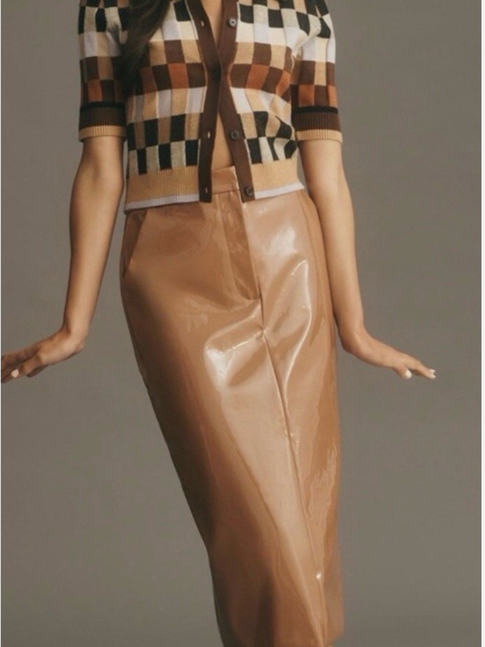 Anthropologie Sunday In Brooklyn Faux High-Rise Pencil Skirt
